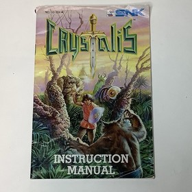 Crystalis Game Cartridge For Nintendo (NES) With Sleeve And Manual