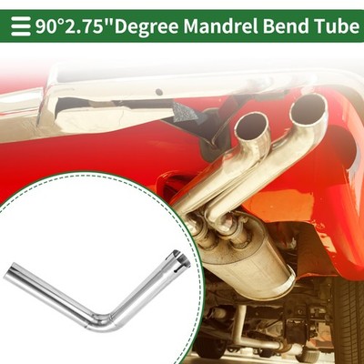 2.75'' OD 90 Grad Mandrel Bend Elbow Tube Auspuffkrümmer Rohr 12.8'' Schenkellänge