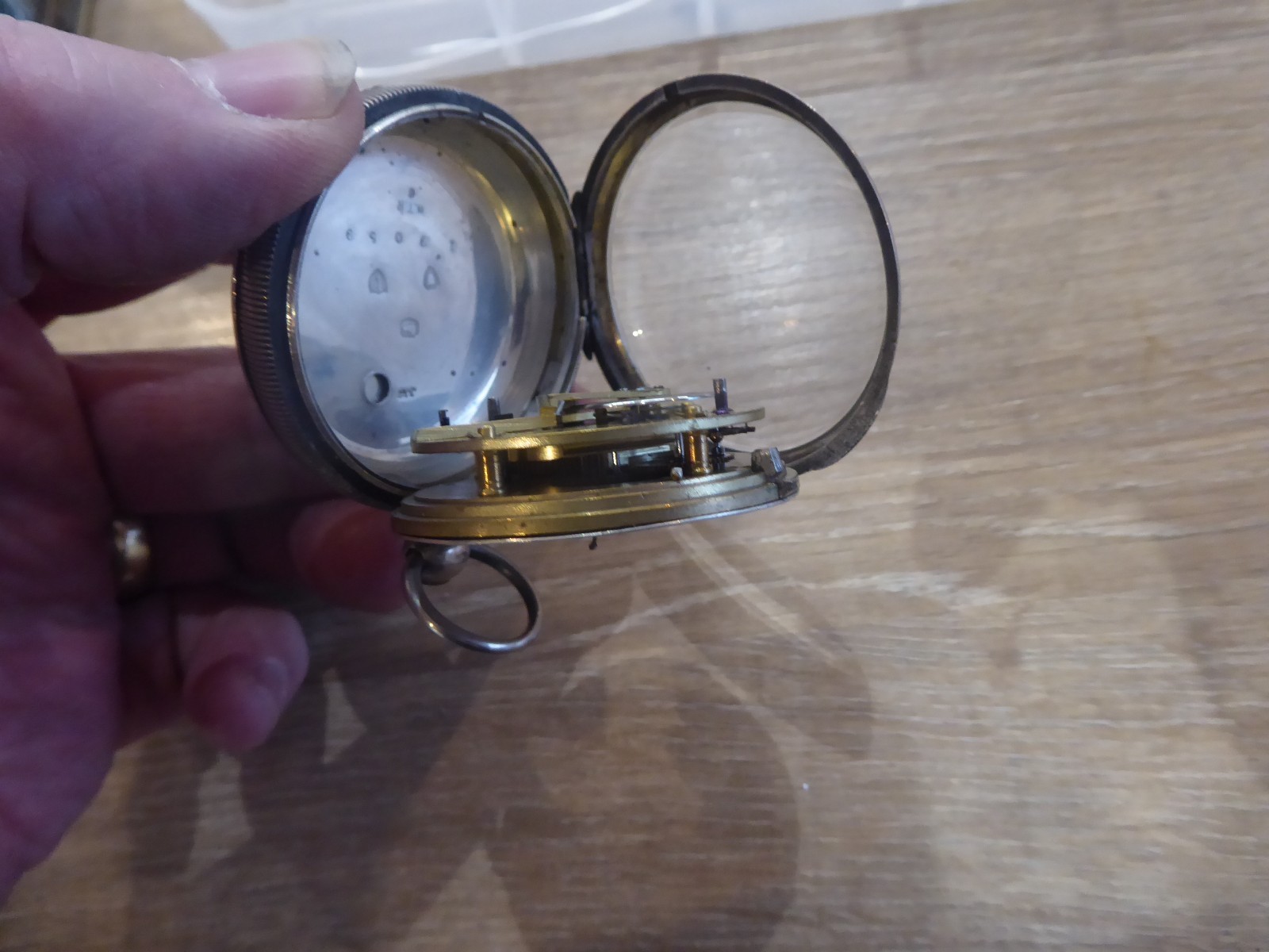 SHEFFIELD MAKER JOHNSON  ANTIQUE SOLID SILVER  GE… - image 7