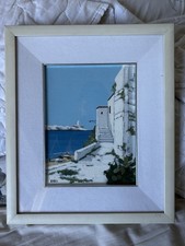 Paesaggio Costiero firmato Ricci, olio su tela