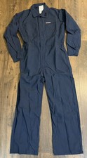 Flame Resistant 6 oz Nomex IIIA Premium Coverall Navy Blue Medium 40 Regular