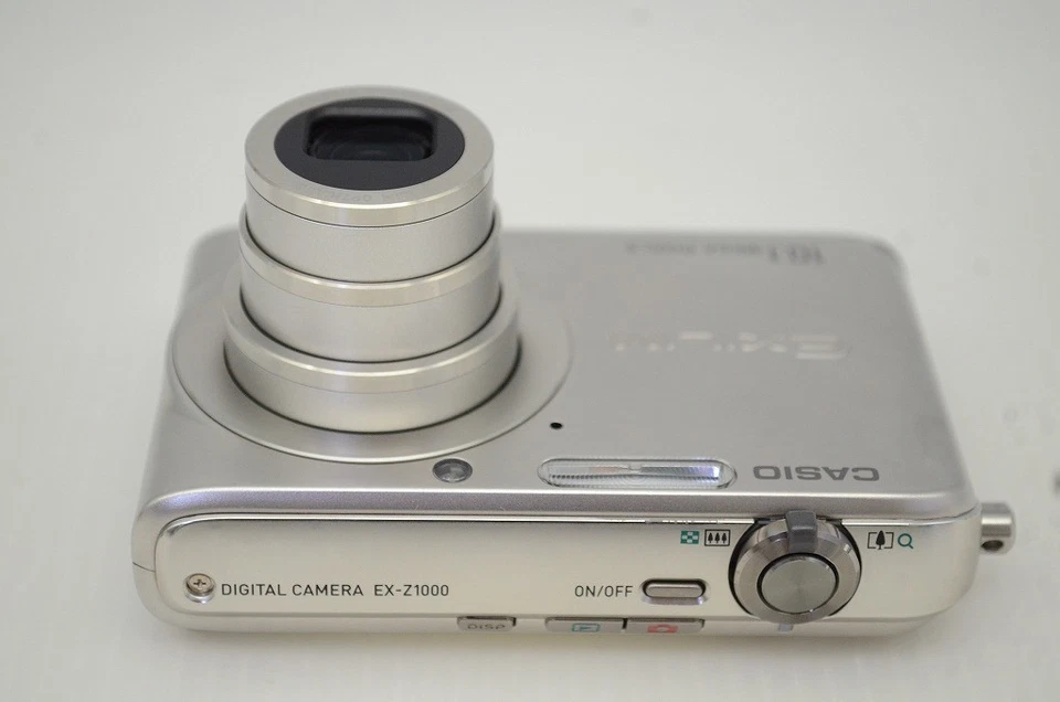 [Mint] CASIO EXILIM EX-Z1000 10.1MP Compact Digital Camera Silver #251208f - Image 3 of 4