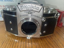 Exakta VAREX VX 35 mm Ihagee Dresden german 35mm camera Body Shutter Tested