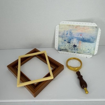 Mini Brands Masterpieces - Ultra Rare - ''Impression, Sunrise'' Monet Art Canvas