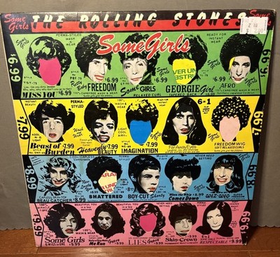 THE ROLLING STONES - SOME GIRLS - '78 OG VINYL LP - COC39108