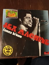 JAMES BROWN-LP--DOPPIO- " SEX MACHINE"