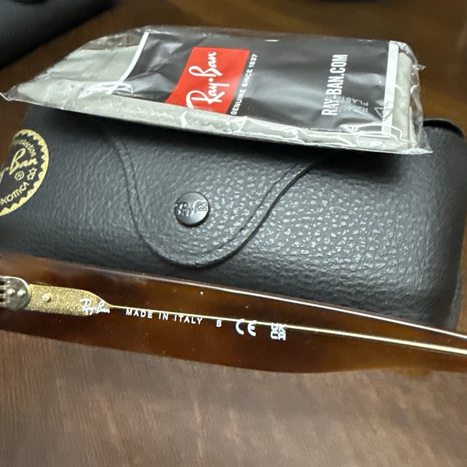 Gafas de sol Ray-Ban RB2186 STATE STREET 1293/4E Light Havana con lentes verdes 49 mm Foto 3 de 4