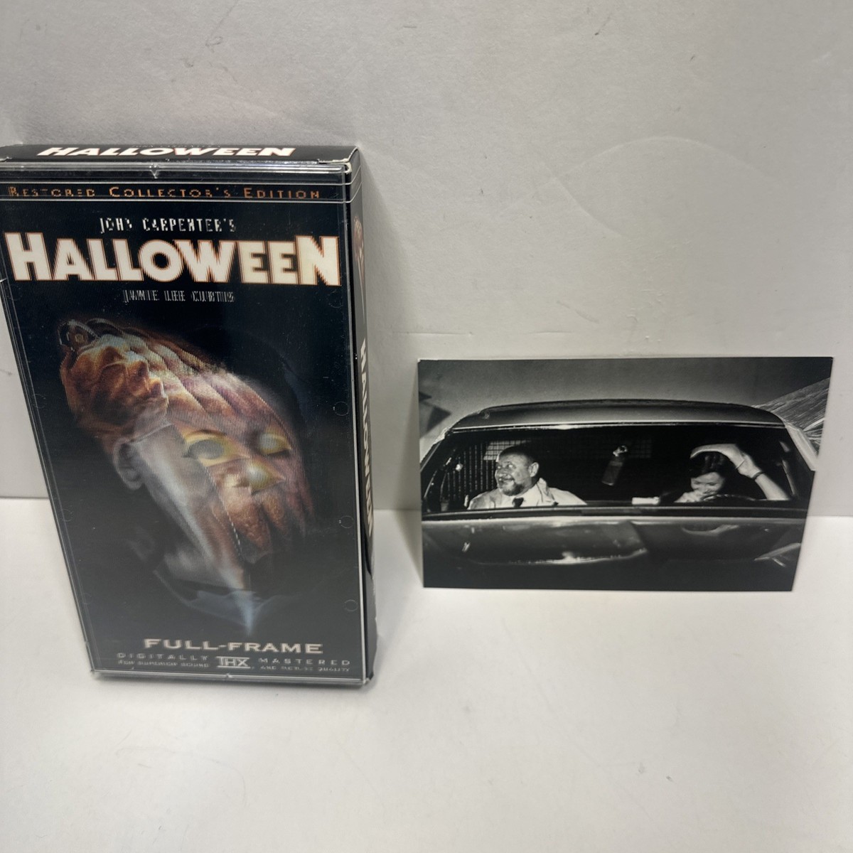 Halloween (VHS, 1999) Restored Collector's Edition w/ Postcard | eBay