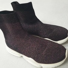 Black Martin Sittbon Glitter Sneakers - Size 240-245