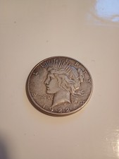 American Lady Liberty Peace Dollar 1922.