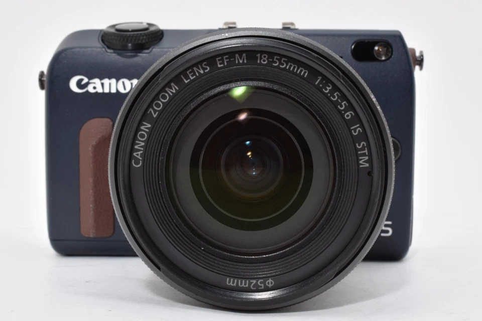 Canon EOS M2 Digital Camera Body Bay Blue w/18-55mm Lens  /90EX SPEEDLITE [Exc+] - Image 3 of 4