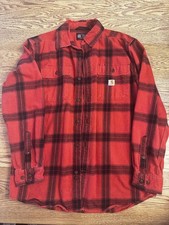 Carhartt Loose Fit Men's Flannel Long Sleeve