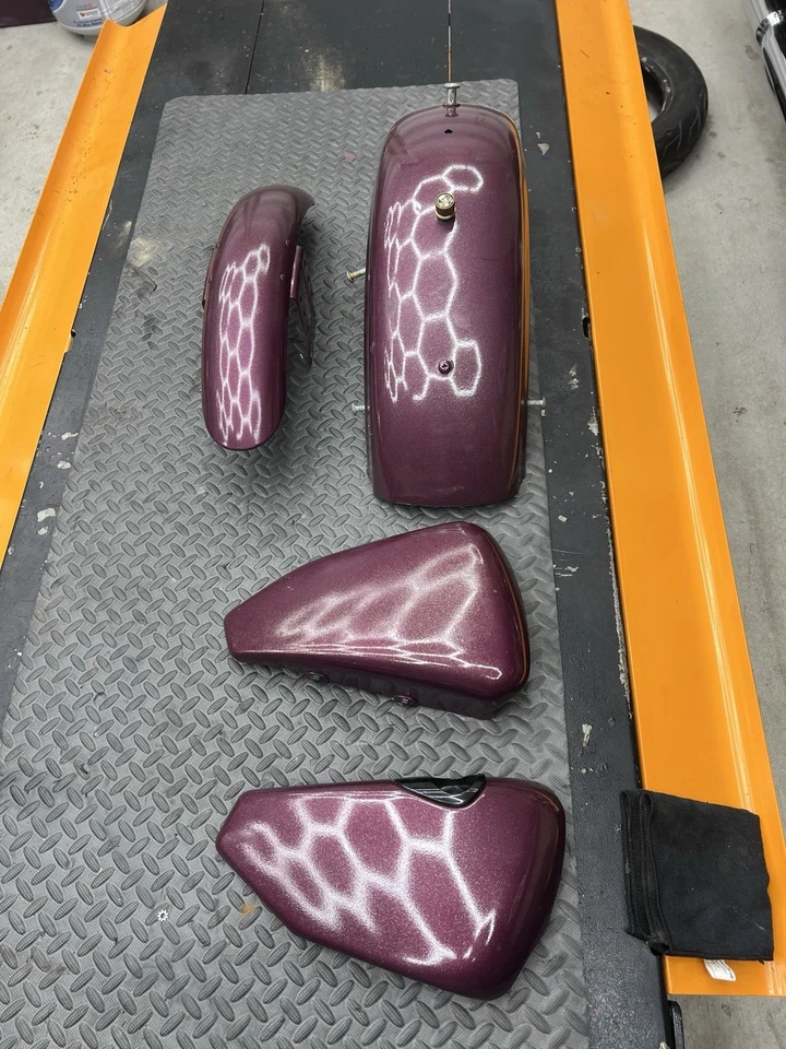 Guardabarros traseros y delanteros Harley Davidson Iron XL 883 1200 Sportster OEM Foto 2 de 2