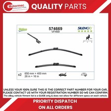 For BMW 8 Series G14 G15 G16 Front Wiper Blade Set VF469 VALEO 61 61 9 478 910