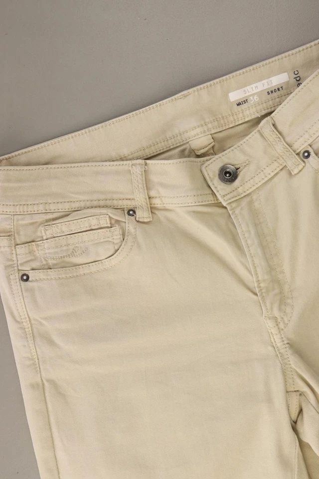 ✅ edc by Esprit jeans per le signore taglia Kurzgröße 36, S, 36 color crema ✅ - Imagen 3 de 4