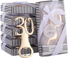 24Pack Creative Digital Bottle Openers for 30th Birthday Party Favors or 30th...