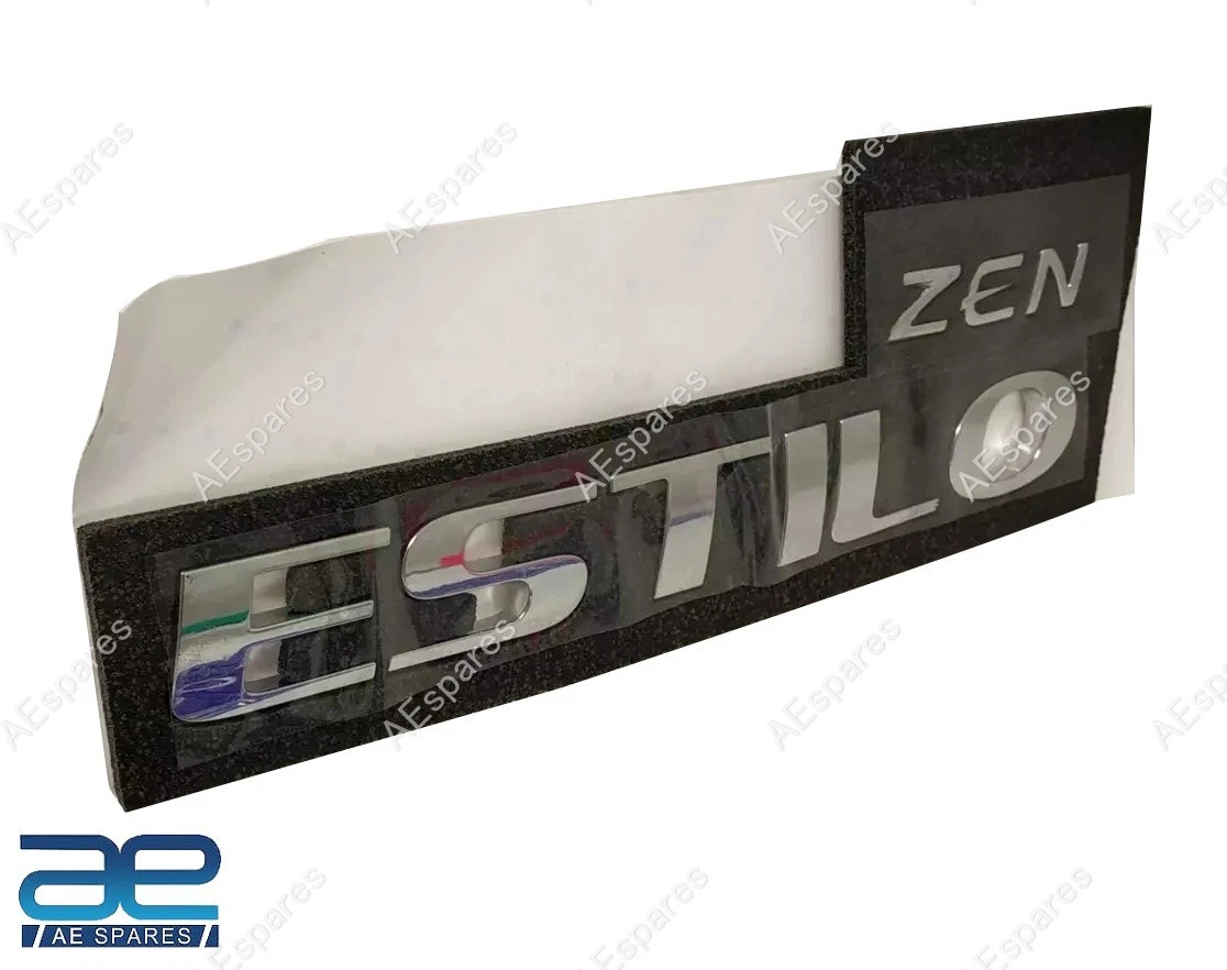 Rear Badge Zen Estilo Emblem For Suzuki Zen Estilo 2009-2013 77831M65L00-0PG view 3