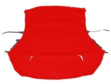 Fits 2002-2012 Porsche 911997 Cabriolet Soft Top Canvas Red Top Only Fits 2002-2012 Porsche 911997 Cabriolet Soft Top Canvas Red Top Only