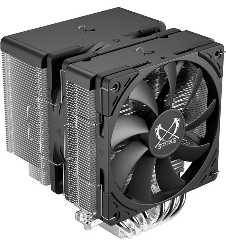 Scythe Fuma 3 CPU Air Cooler,  Intel LGA1700, LGA1151, AMD AM5/Ryzen 120MM-BLACK
