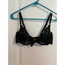 Victoria’s Secret Very Sexy Ziggy Glam Demi Bra – 36C – Black