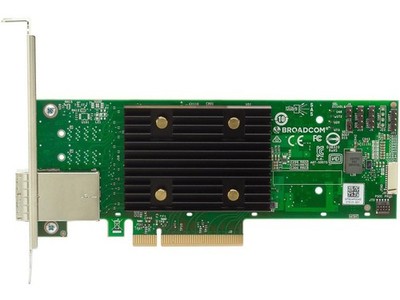Broadcom HBA 9500-8e Tri-Mode - Storage controller - 8 Channel - SATA 6Gb/s/SAS