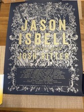 Jason Isbell 2016 Tour Concert Poster numbered /750