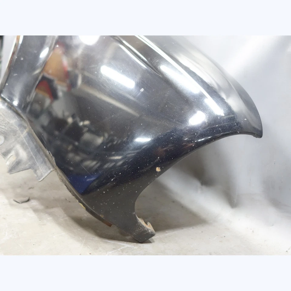 Guardabarros delantero derecho BMW E30 1984-1991 serie 3 cupé sedán dañado negro OEM Foto 2 de 4