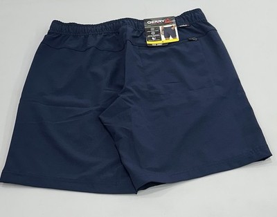 Gerry Men s Pull-On Trail Shorts, Blue, Size S