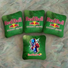 RED BULL ENERGY DRINK - Pro Cornhole Bags - 4 Bags