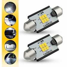 Auxito 41mm 578 212-2 Canbus Dome Map Light White Led Bulb Interior Lamp 3020smd