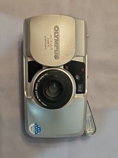 Olympus Mju 70 Quartz-Date - 35mm Camera - Powers Up Untested Auction Find