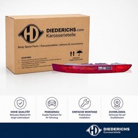 Nebelschlussleuchte Links Diederichs 1075097 FÜR Audi