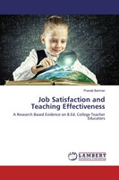 Job Satisfaction And Teaching Effectiveness Pranab Barman Taschenbuch 352 S.