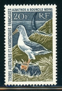 FSAT TAAF MNH Selections: Scott #28 20Fr Albatross Wildlife Bird FAUNA CV$280