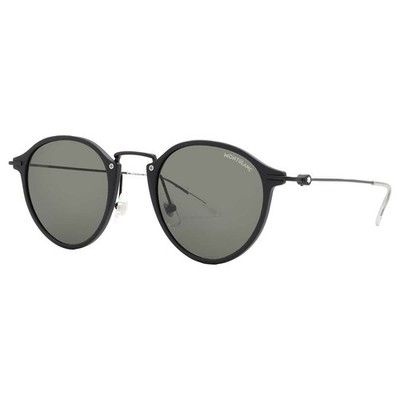 Montblanc Grey Phantos Men's Sunglasses MB0294S 005 50 MB0294S 005 50