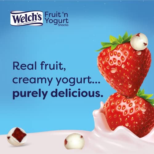 Welch's Fruit Snacks, Fruit 'n Yogurt Variety Pack, Strawberry, Blueberry Acai, - Picture 11 of 12