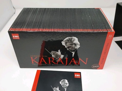 Karajan Complete EMI Recordings 1946 - 1984 Vol. 1 Orchestral 88 CD Box Set - Picture 4 of 7