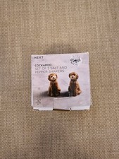 Next Salt N Pepper Natural  Charlie The Cockapoo Salt And Pepper Shaker Kitchen