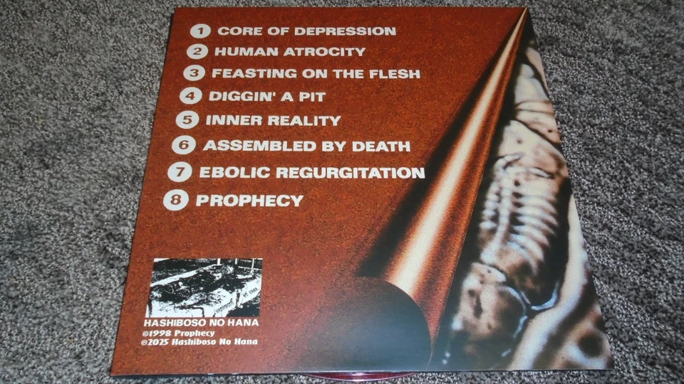PROPHECY Foreseen Foretold LP lim 200 import brutal death gutted infester RARE - Image 4 of 4