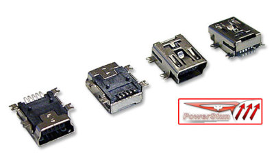USB Jack 5pin Mini-B USB Buchse Gerätebuchse female SMT SMD Navi GPS
