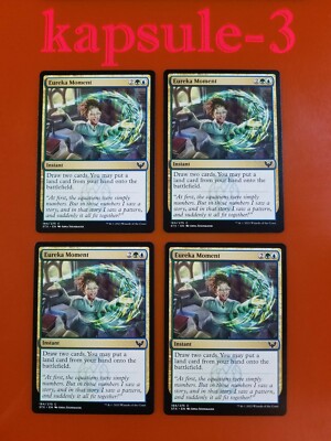 4x Eureka Moment | Strixhaven School of Mages | MTG Magic Cards