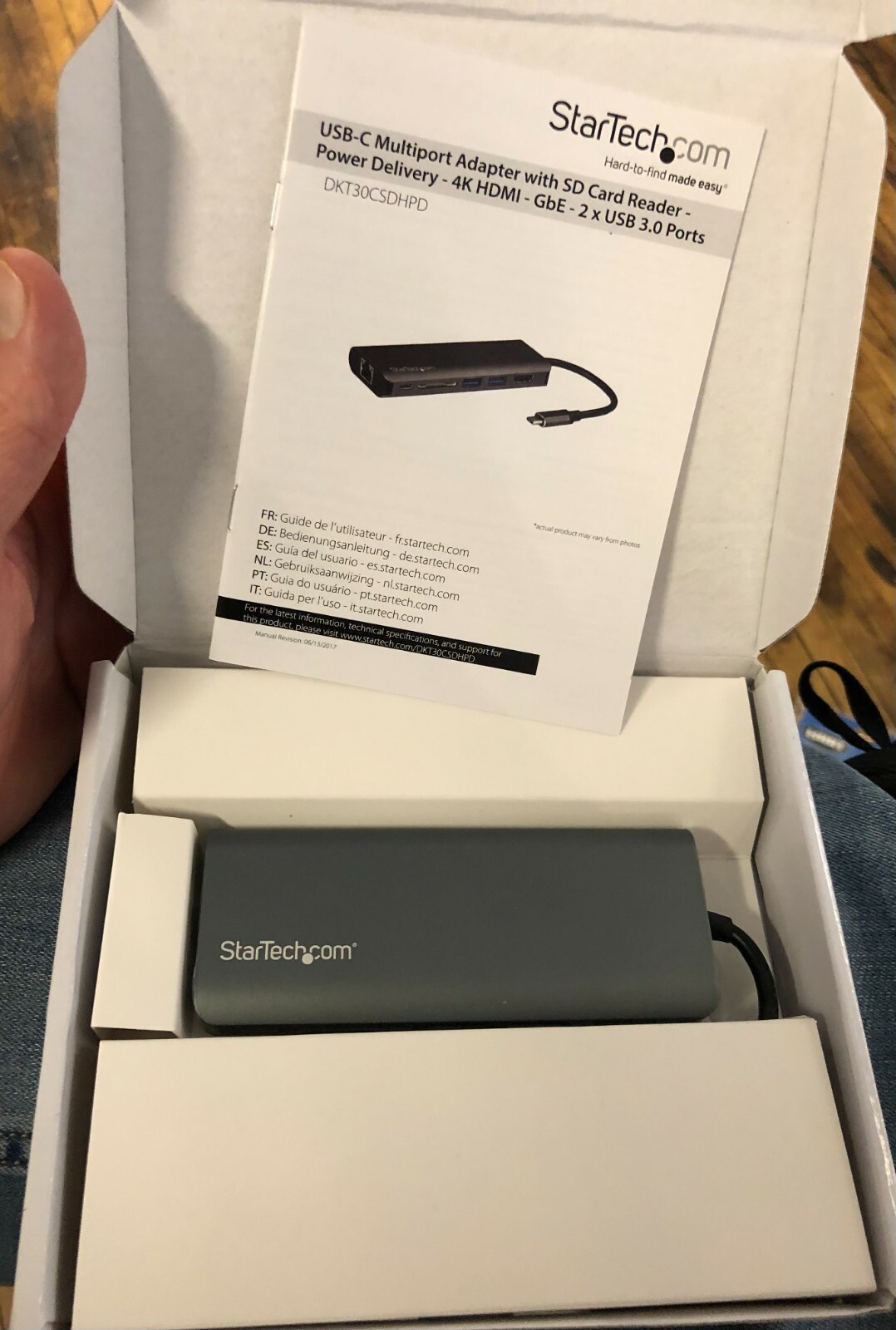 StarTech DKT30CSDHPD Usb-c Multiport 