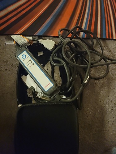 Nissan Leaf Charger EV charging cable charge Zero emission 120v