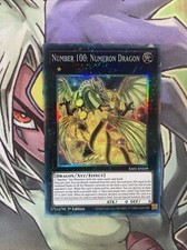 RA01-EN039 Number 100: Numeron Dragon New Collectors NM 1st Edition Yugioh Card