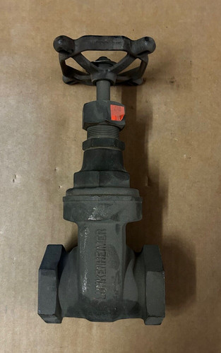 Lunkenheimer 1-1/2" Brass Gate Valve Fig 771 300 Threaded USA made