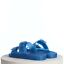 thumbnail 6  - BALENCIAGA 425$ Men&#039;s Mallorca Slide Sandal In Clear Blue