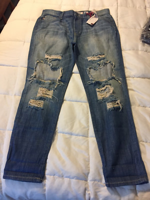 NEW WOMENS SNEAK PEAK BLUE DENIM JEANS PANTS SIZE PETITE SMALL