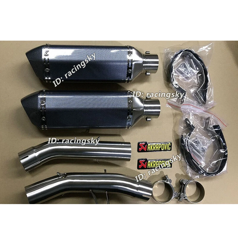 Silenciadores R&L tubo de escape de 51 mm deslizables para Yamaha FJR1300 2001-2024 Foto 2 de 4