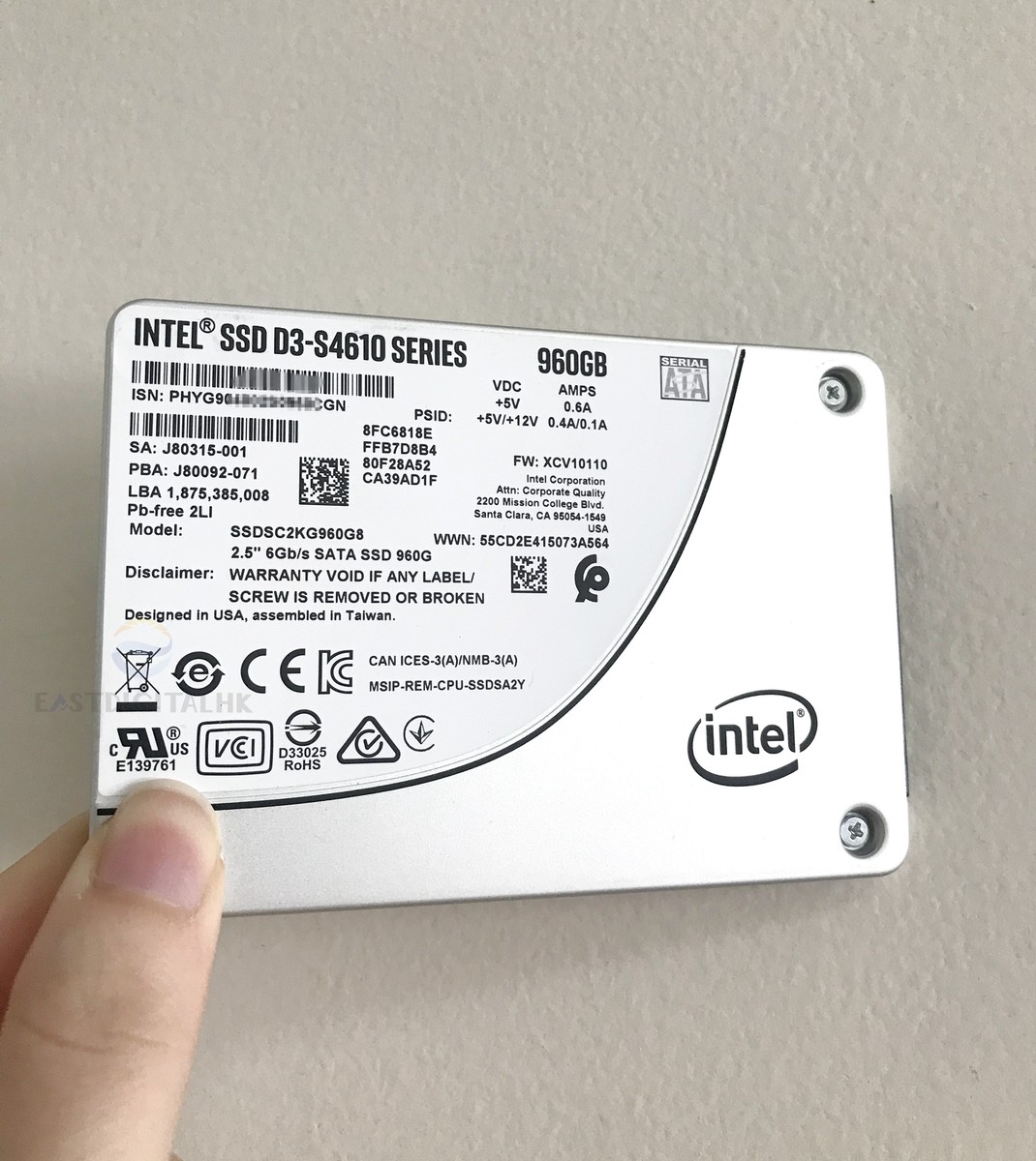 Ssd d3 s4610 Ssd d3 s4610