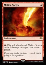 Molten Vortex Light Play, English Magic the Gathering MTG Origins